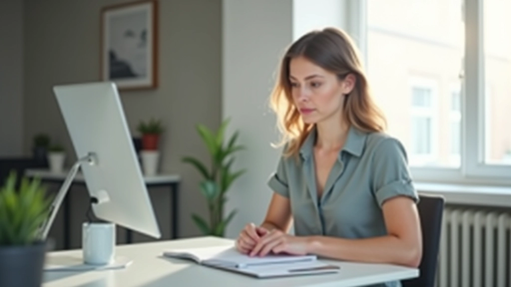Espace de travail calme avec concentration et productivité, environnement d'apprentissage moderne